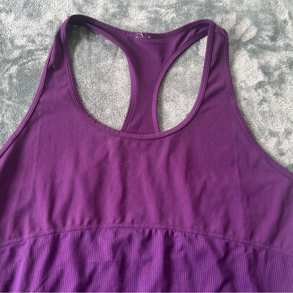 Fabletics Deep Purple Racerback Tank Top - Picture 5 of 11